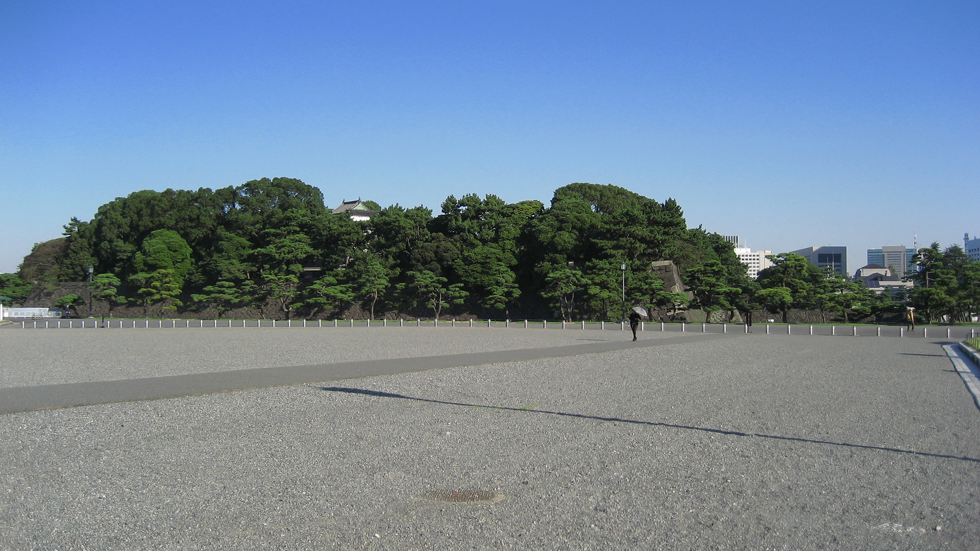 東京の風景の壁紙 皇居